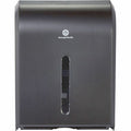 15-3/8"H x 11-1/4"W Multifold Dispenser, Translucent Smoke