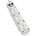 Outlet Strip, Hospital Grade, 6 5-20R-HG, 5-20P-HG, 25 ft., White