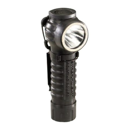 PolyTac 90 X Right Angle Light, Led Black Tactical Handheld Flashlight, 500 lm