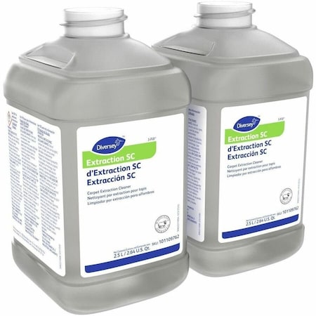 Carpet Extraction Cleaner, 2.5 L Bottle, 2 PK
