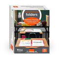 8-1/2" x 11" Orange Classroom Connector School-to-Home Folders, 25/BX