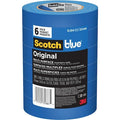 Painters Masking Tape, 1 in., Blue, PK6