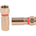 Coupler, Cable, F-Type/Male, RG6, PK10