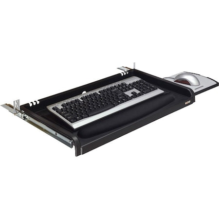 Keyboard Tray, 25 in W, Black