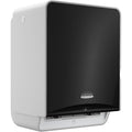 Paper Towel Dispenser, Hardwound, 8 in Paper Towel Width, 1 3/4 in Core Dia, Plastic, Black