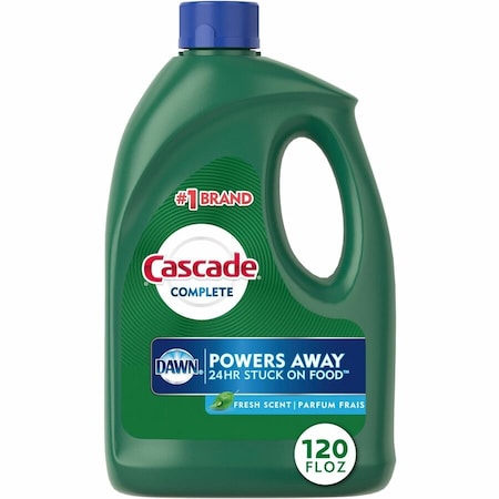 Dishwasher Detergent, Bottle, 120 oz, PK4