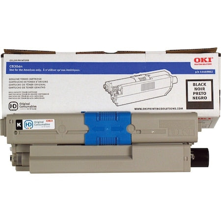Toner For C530 44469802, Black, 5K Pages
