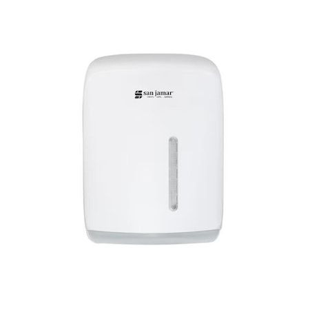 TIMELESS CENTERPULL TOWEL, WHITE