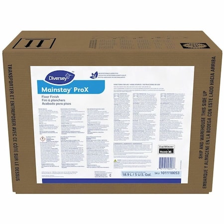 Floor Finish, 5 gal, Bag