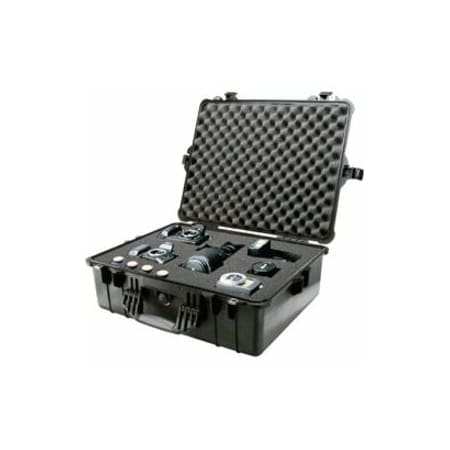 Yellow Protective Case, 24.39"L x 19.36"W x 8.79"D