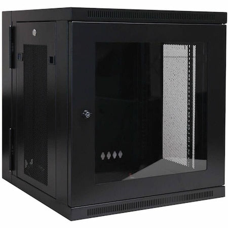 Rack Enclosure, 12U, 25 in H, 23.63 in W