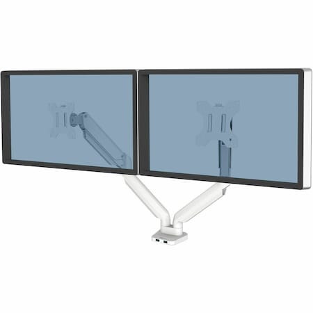 Dual Monitor Arm, 18 lb. Cap.