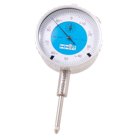 1" / 0.001" Blue Face Dial Indicator