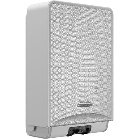 Soap/Sanitizer Dispenser, ICON, Automatic, 1,200 mL Refill Size, Foam, Silver
