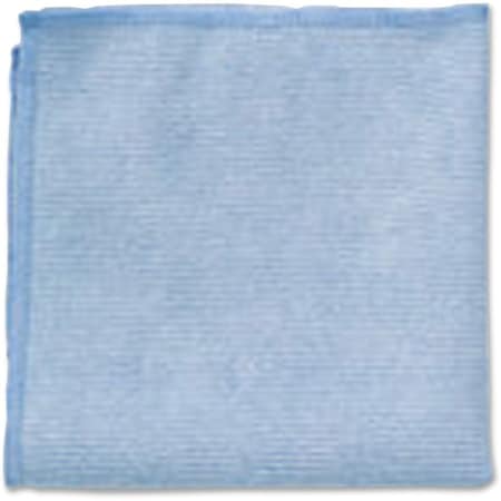 Microfiber Cloth Wipe 16" x 16", Blue, 24PK