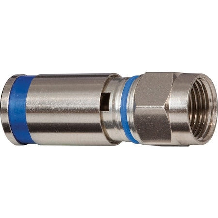 Weatherproof F-Compression Connectors RG6 10-Pack