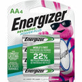 Power Plus Rechargeable AA Batteries, NiMh, 4PK