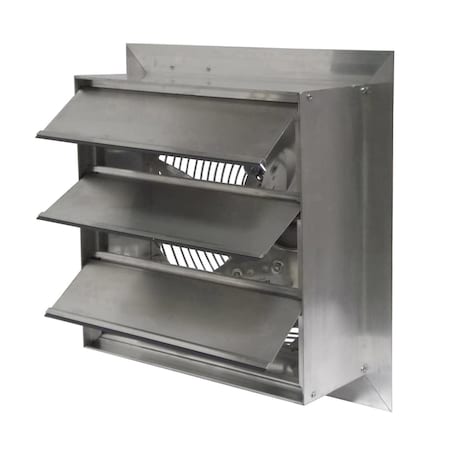 ExtFn, 12In Bld Dia, Galvalume, 115V