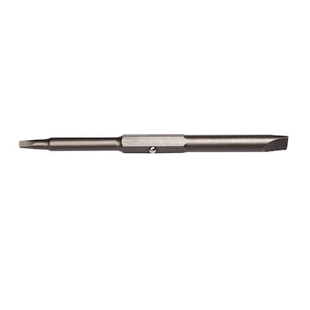Replacement Bit No 1 Square, 1/4" Slotted, PK2