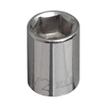 3/8" Drive, 7/16" SAE Socket, 6 Points, 3/8-Inch Drive - Standard 6-Point Socket