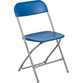Folding Chair - Blue Plastic - Event Chair
