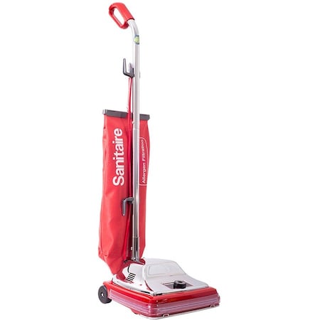 Upright Vacuum, 12 In, 7A, 120V