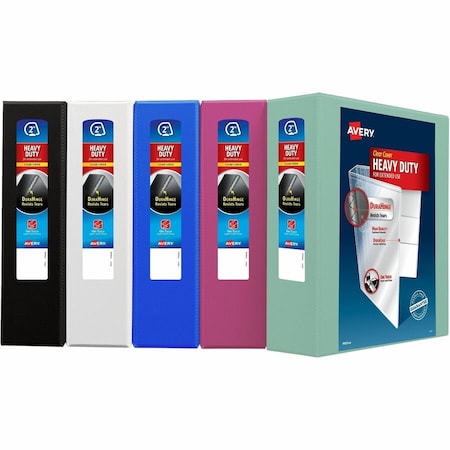 Heavy-Duty View Binder, 2" One Touch Sla