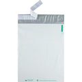 Shipping Envelope, White, Plastic, PK100