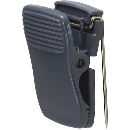 Plastic Cubicle Clips,Black,Plastic,PK24