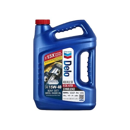 Engine Oil, Synthetic Blend, 1 gal, 15W-40