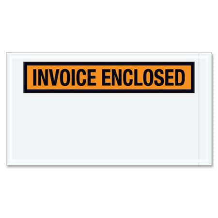 Invoice Envelope, Orange, PK1000