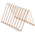 File Sorter, Rose Gold, Steel, 9 Number of Compartments
