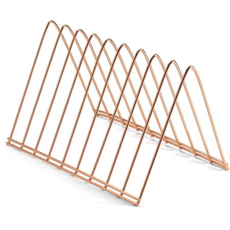 File Sorter, Rose Gold, Steel, 9 Number of Compartments