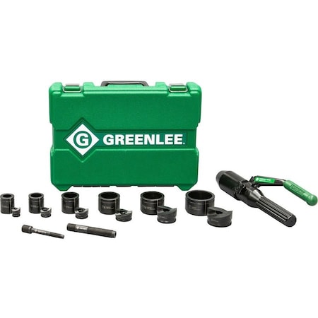 11 Piece Hydraulic Punch Driver Set, 10 ga.