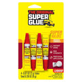 Instant Adhesive, Original Series, Clear, 0.07 oz, Tube 4 PK