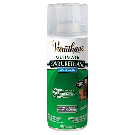 Spar Urethane Spray, Clear, 11.25 oz.