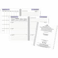 DayMinder Executive Weekly/Monthly Refill, 8.75 x 7, White Sheets, 12-Month (Jan to Dec): 2025