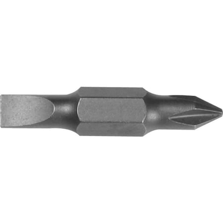 Replacement Bit. No 1 Phillips, 3/16-Inch Slotted, PK2
