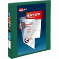 Heavy-Duty View 3 Ring Binder, 1 In Ring