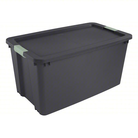 Storage Tote, 45 Gal Wheeled Latch