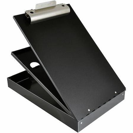 8-1/2" x 11" Portable Storage Clipboard 1-1/2", Black