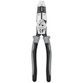 Hybrid Pliers with Crimper, Fish Tape Puller and Wire Stripper