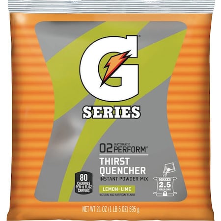Sports Drink Mix Powder 21 oz., Lemon-Lime