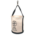 Canvas Bucket, Straight Wall with Swivel Snap, 12-Inch