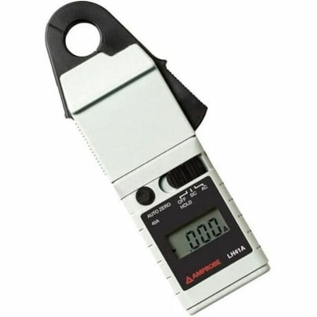 Digital Clamp Meter, LCD, 40 A, 0.8 in (20 mm) Jaw Capacity, CAT III 300V Safety Rating