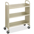 Book Cart, Single Sided, Steel, Powder Coat