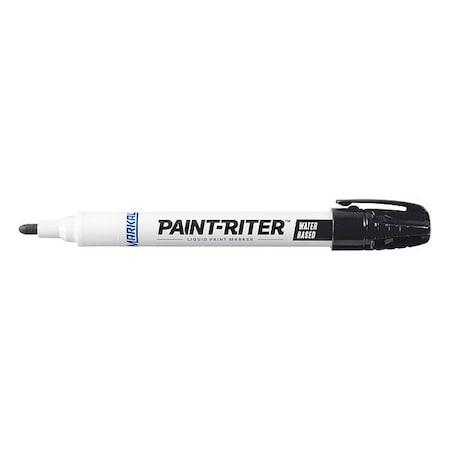 Paint Marker, Medium Tip, Black Color Family, Paint