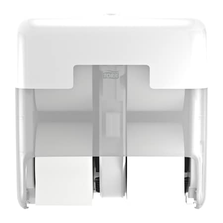 Toilet Paper Dispenser, (4) Rolls, Plastic