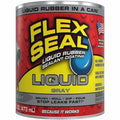 Leak Sealer, 16 oz, Rubber Base, Gray