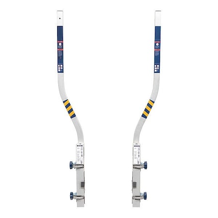 Extension Ladder Gate Accessory, Aluminum